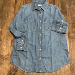 Levi's® Button Front Denim Shirt